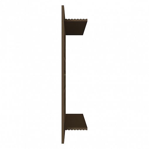 Переточная вентиляционная решетка Era 4808DP Al Dark bronze., алюминий, 480 x 80 мм фото