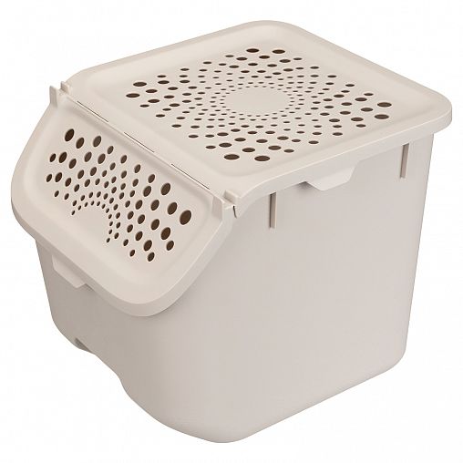 Контейнер для овощей Бытпласт, 11,3 л, светло-бежевый фото