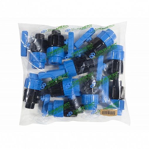 Кран шаровой для труб ПНД Джилекс, 32 x 1" П фото