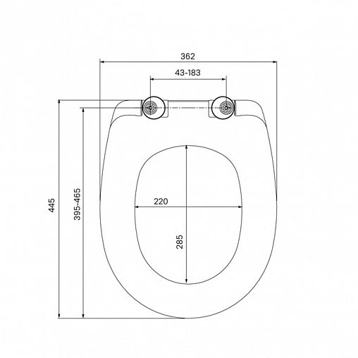 Сиденье для унитаза с микролифтом IDDIS Soft close, белое фото