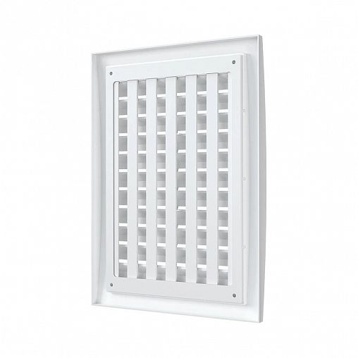 Решетка вентиляционная регулируемая Era 1825РРП, ABS-пластик, 180 x 250 мм фото