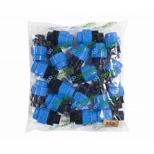 Муфта комбинированная полипропиленовая Джилекс, с внутренней резьбой, 32 x 3/4" М фото