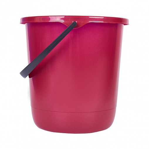 Ведро Spin&Clean Rock'n'Roll, 12 л, бордо фото