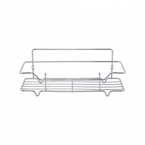 Полка в ванную Milardo Grid, хром фото