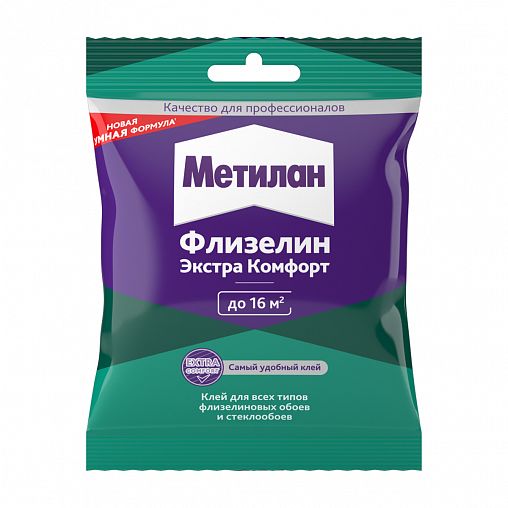 Клей для флизелиновых обоев Метилан Флизелин Экстра Комфорт 3000298, 90 г фото Клей для флизелиновых обоев Метилан Флизелин Экстра Комфорт 3000298, 90 г фото