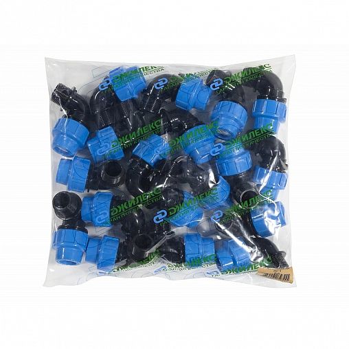 Отвод комбинированный полипропиленовый Джилекс, с наружной резьбой, 25 x 1" П фото