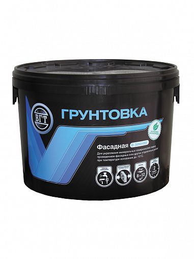 Фасадная грунтовка VGT ВД-АК-0301, зимняя, 10 кг цена - купить в ...