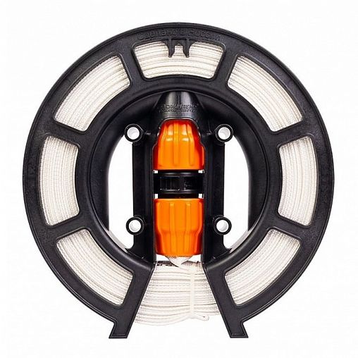 Удлинитель шланга Джилекс Удав, d 40 мм, с муфтой 40 x 40 мм, с катушкой, 20 м фото