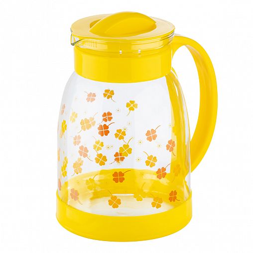 Кувшин Mallony Brocca-1800 1,8 л, стеклянный, пластиковая ручка фото