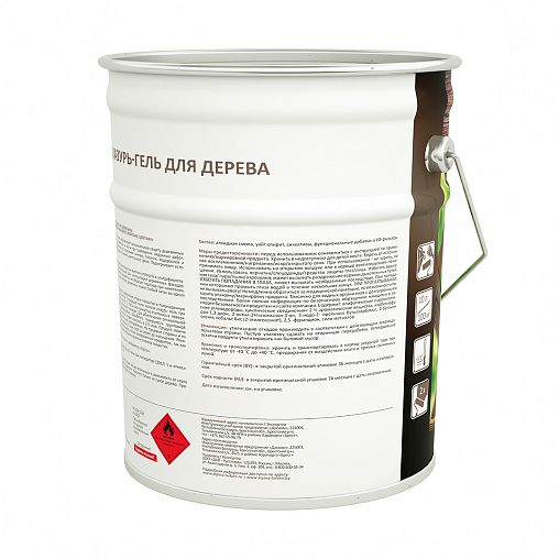 Защитная лазурь-гель для дерева Alpina, 10 л, кедр фото