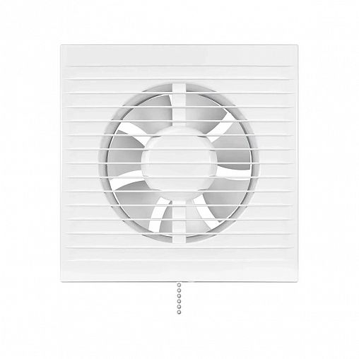 Вентилятор осевой вытяжной Auramax A 5-02, с тяговым выключателем, D 125, 16 Вт фото