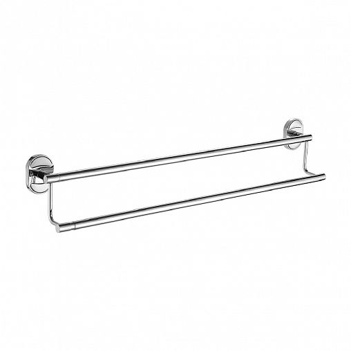 Полотенцедержатель поворотный Fashun A1909, двойной, хром фото