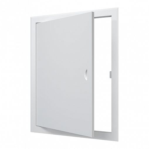 Люк-дверца ревизионная Evecs ЛТ4050Мп/э, 460 x 560 мм, с фланцем 400 x 500 мм и ручкой фото