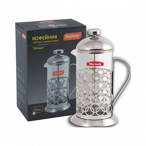 Френч-пресс Mallony Olimpia, 0,35 л фото
