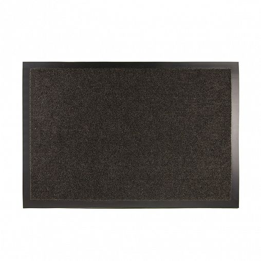 Коврик придверный SunStep Ребристый, влаговпитывающий, 40 x 60 см, коричневый фото