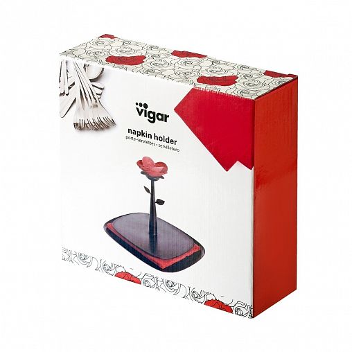 Салфетница Vigar Rose, зеленая фото