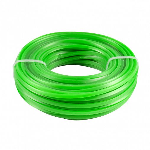 Леска для триммера Шабашка, квадрат, диаметр 3 мм, длина 15 м фото