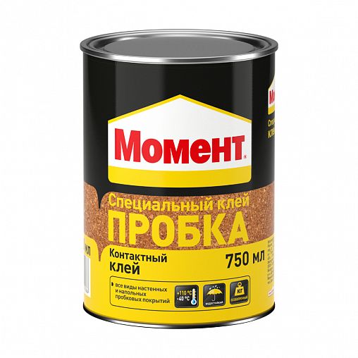 Специальный клей Момент Пробка, 750 мл фото