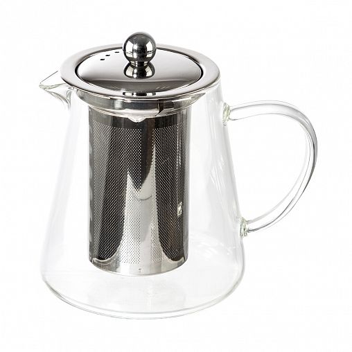 Чайник заварочный Leonord Aroma, стеклянный, фильтр-нержавейка, 0,75 л фото
