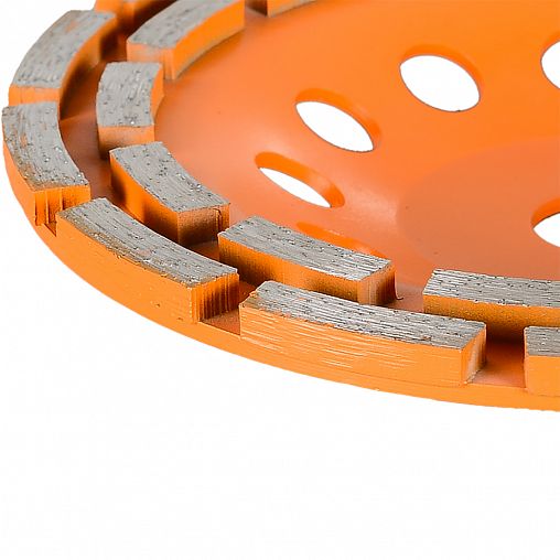 Чашка алмазная зачистная Вихрь, двухрядная, 180 x 22,2 мм фото