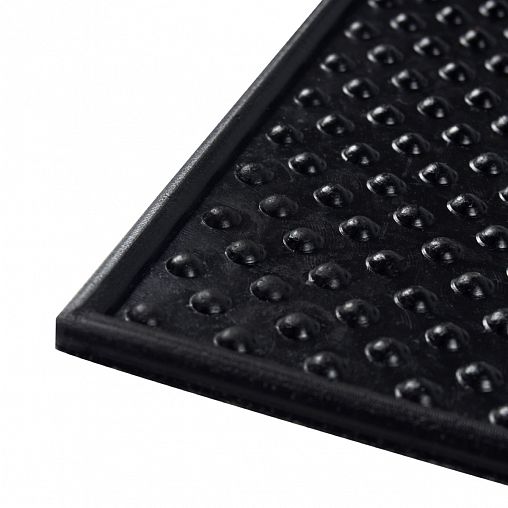 Коврик придверный резиновый Vortex Следы, 40 x 60 см фото