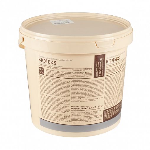 Грунт-антисептик универсальный Bioteks, 2,7 л фото