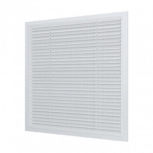 Решетка вентиляционная Era 2828С, пластиковая, с сеткой, 285 x 285 мм фото
