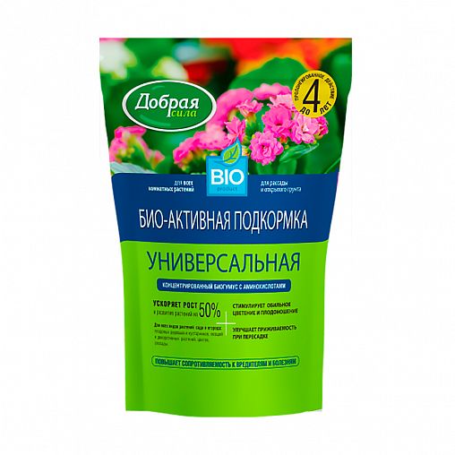 Удобрение Добрая сила Био-активная подкормка (биогумус), 2,5 л цена ...