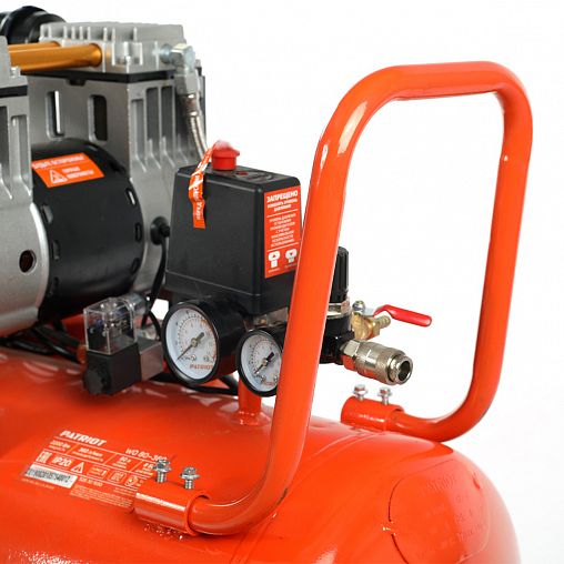 Компрессор поршневой безмасляный Patriot WO 80-360, 2200 Вт фото