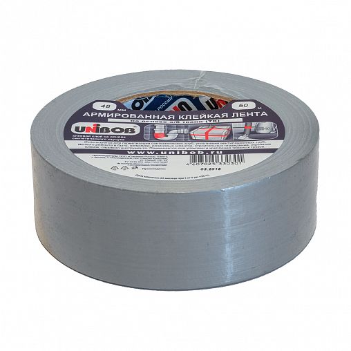 Армированная клейкая лента Unibob, 48 мм x 50 м фото