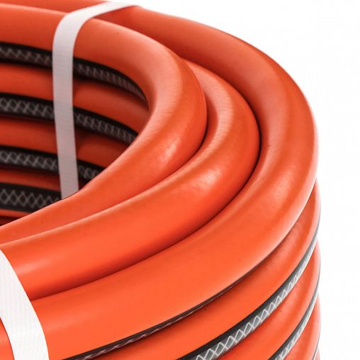 Шланг для полива армированный Жук Классик, 3 слоя, 1/2", 25 м, черный фото