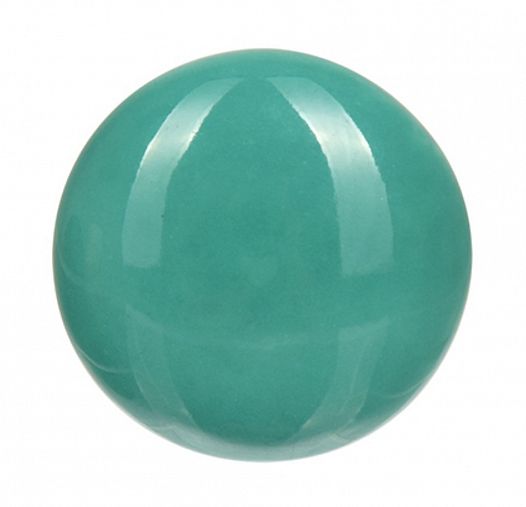 Ручка для мебели Blumen Haus Классика, керамическая, бирюзовая фото