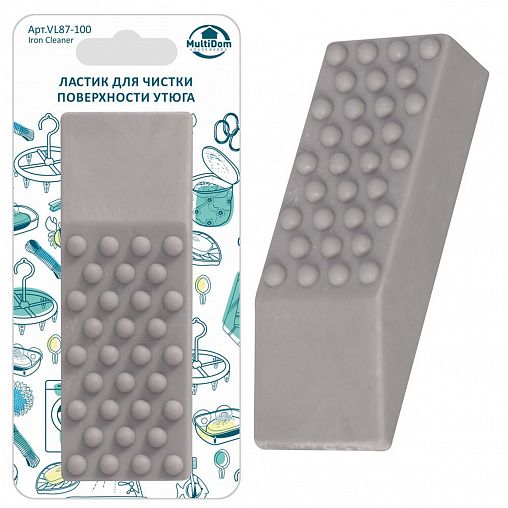 Ластик для чистки утюгов Мультидом, 70 мм фото