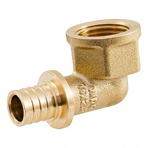 Уголок аксиальный ONDO, латунный, внутренняя резьба, 20 x 1/2" фото