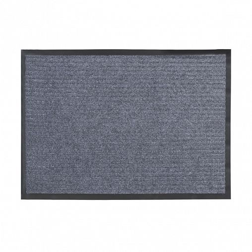 Коврик придверный SunStep Ребристый, влаговпитывающий, 60 x 90 см, серый фото