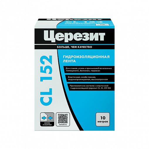 Гидроизоляционная лента Церезит (Ceresit) CL 152, 10 м фото