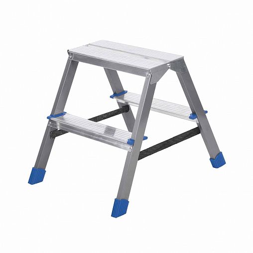 Стремянка двухсторонняя Nika ДЛС2, 2 x 2 ступени, 0,545 м фото