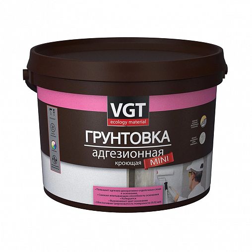 Адгезионная грунтовка под декоративную штукатурку VGT ВД-АК-0301 Mini, 3 кг фото