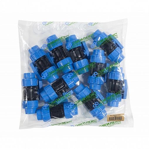 Кран шаровой для труб ПНД Джилекс, 25 x 25 мм фото