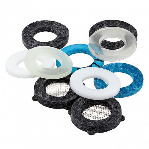 Набор сантехнических прокладок MasterProf, 1/2", 10 шт фото