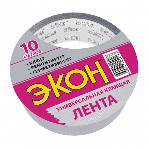 Универсальная клеящая лента Экон, 10 м фото
