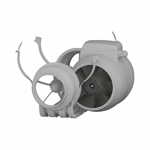 Вентилятор осевой канальный Era Pro Typhoon 125 2SP, 2 скорости, D 125, 25/29 Вт фото