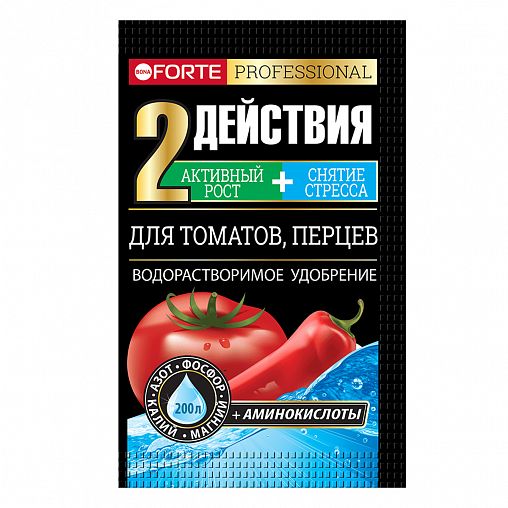 Удобрение Bona forte для томатов, перцев, 100 г фото