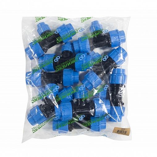 Тройник комбинированный полипропиленовый Джилекс, с внутренней резьбой, 32 x 20 x 32 мм фото