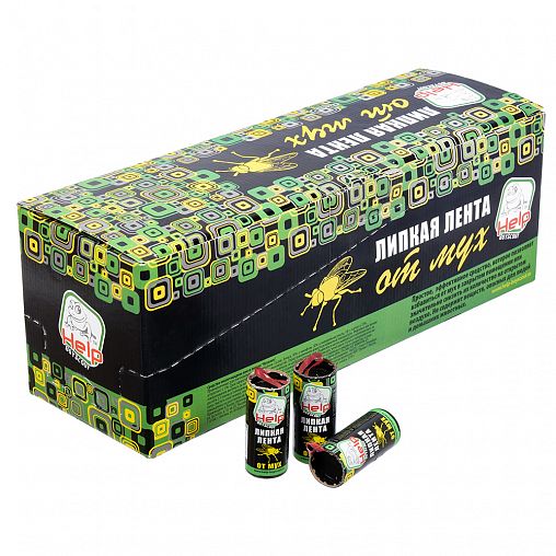 Липкая лента от мух Help фото