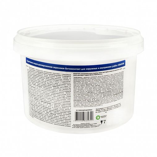 Грунтовка бетон-контакт Krafor, 3 кг фото