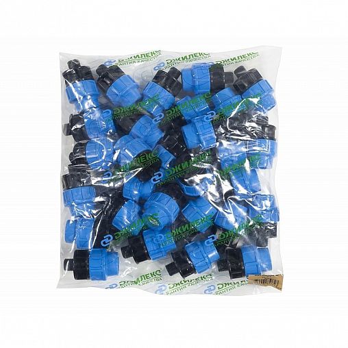 Муфта комбинированная полипропиленовая Джилекс, с наружной резьбой, 25 x 1/2" П фото