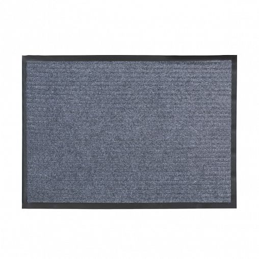 Коврик придверный SunStep Ребристый, влаговпитывающий, 40 x 60 см, серый фото