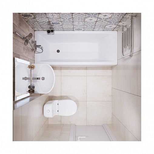 Раковина Sanita Самарская 57 ВКС, 57,5 x 44,5 x 22 см, белая фото