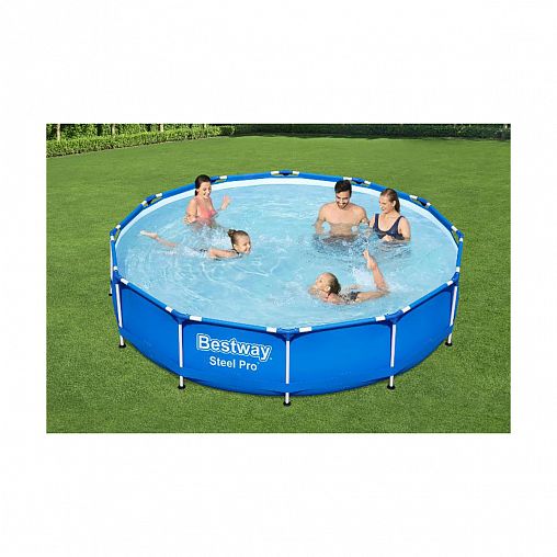 Бассейн каркасный Bestway Steel Pro, 366 x 76 см, 6473 л фото